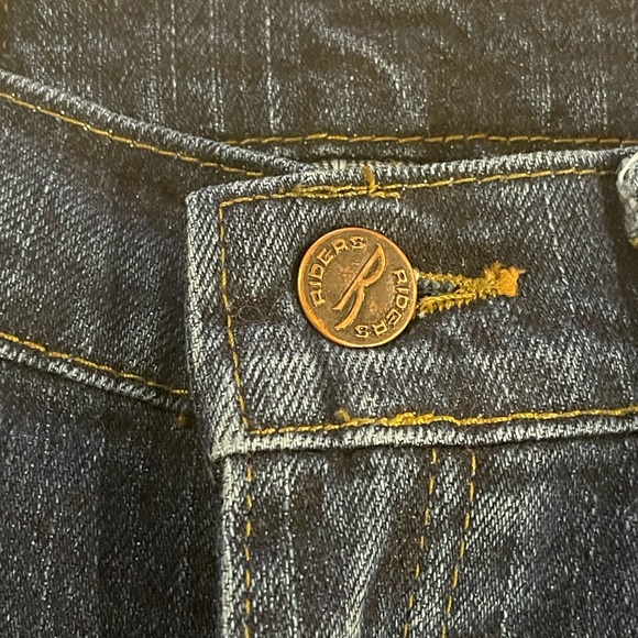 RIDERS by Lee 10 L NWT Misses Stretch Mid-Rise Straight Leg Eased Fit Seat/Thigh - Picture 12 of 12